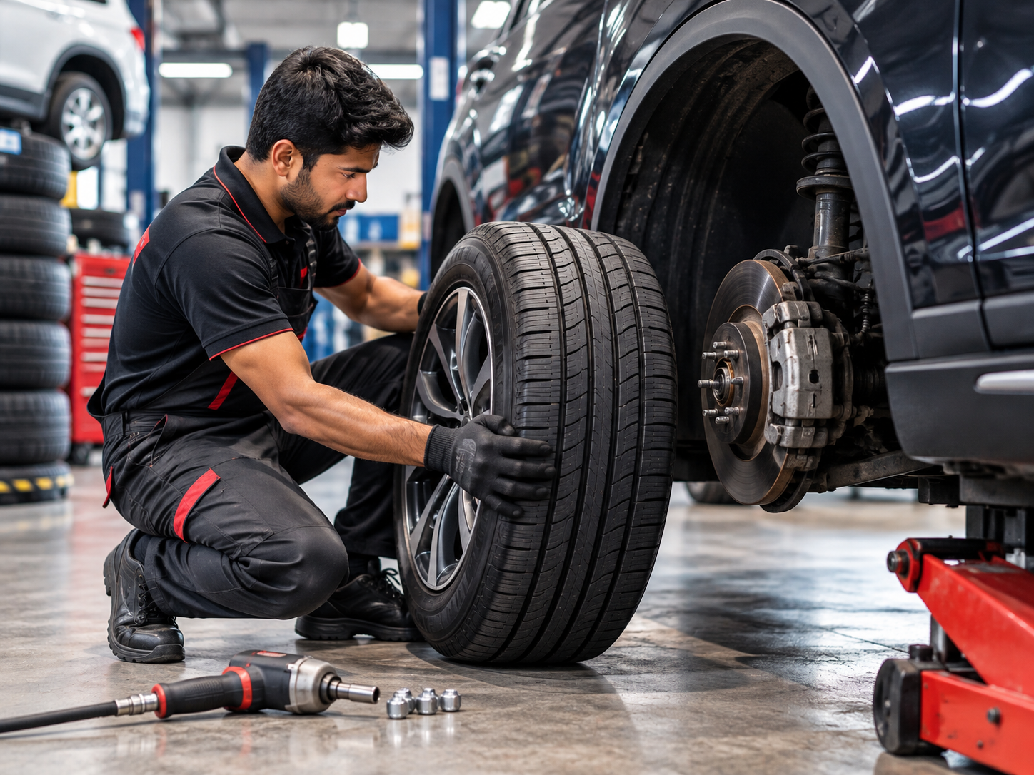 Tyre replacement Bijnor