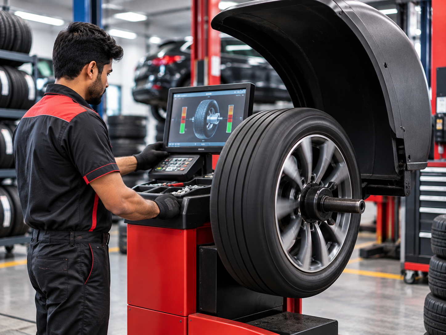 Wheel balancing Bijnor